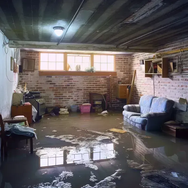 Flooded Basement Cleanup in Bright, IN